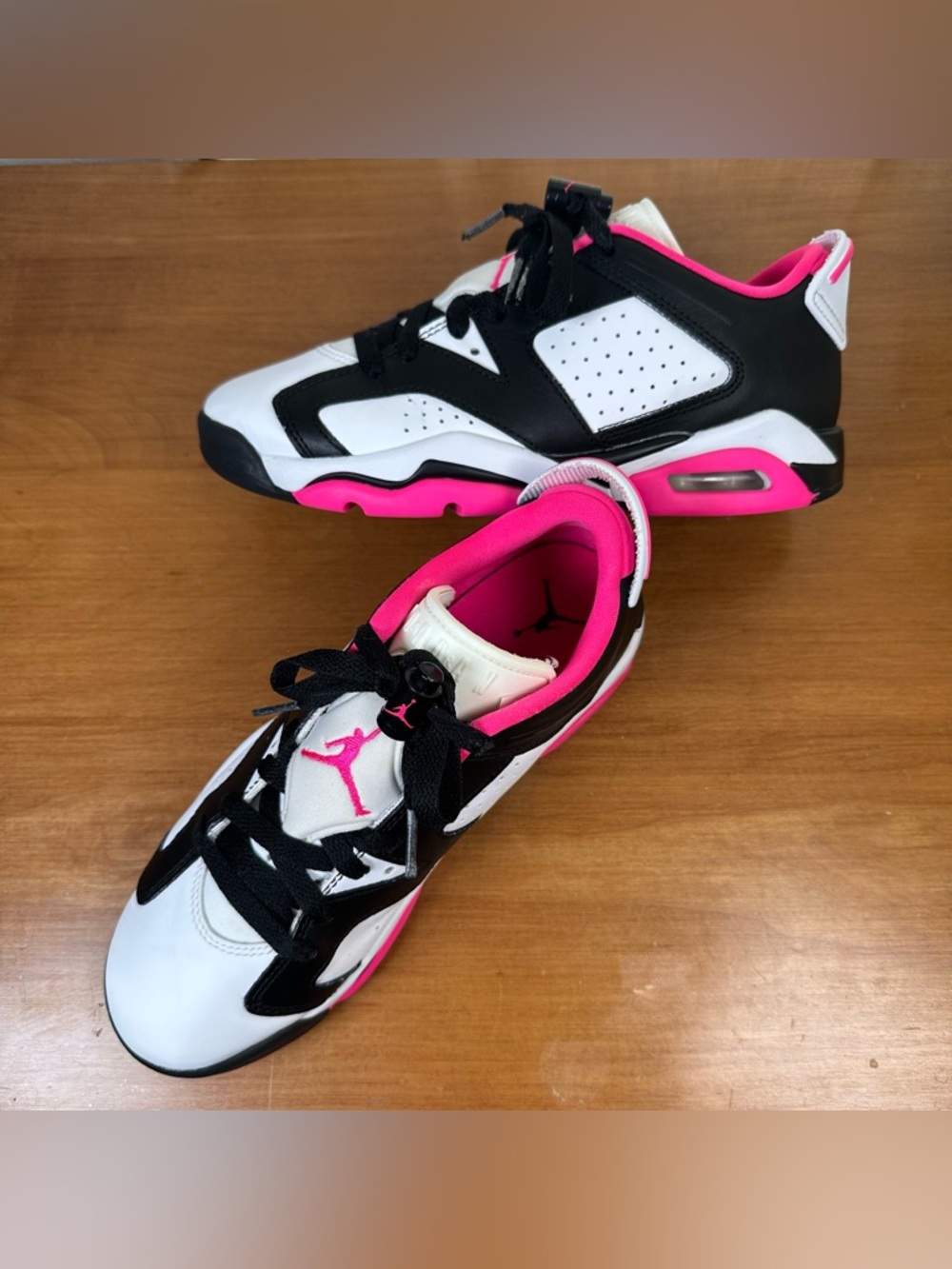 Nike Air Jordan 6 Retro Low GS "Fierce Pink" Girls 4.5Y